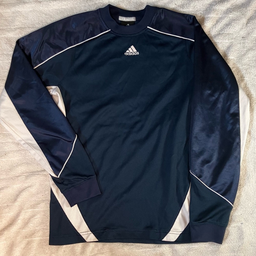 Adidas Clima365 Navy and White Shirt